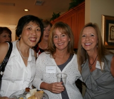 Lena Joyce, Cheryl Backes, & Sandra Chavers at the Provisional Tea.